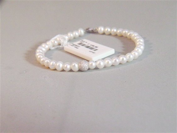 Bracciale Yukiko Donna Perle Oro Bianco Diamantato in Perle PBR893Y - PBR893Y